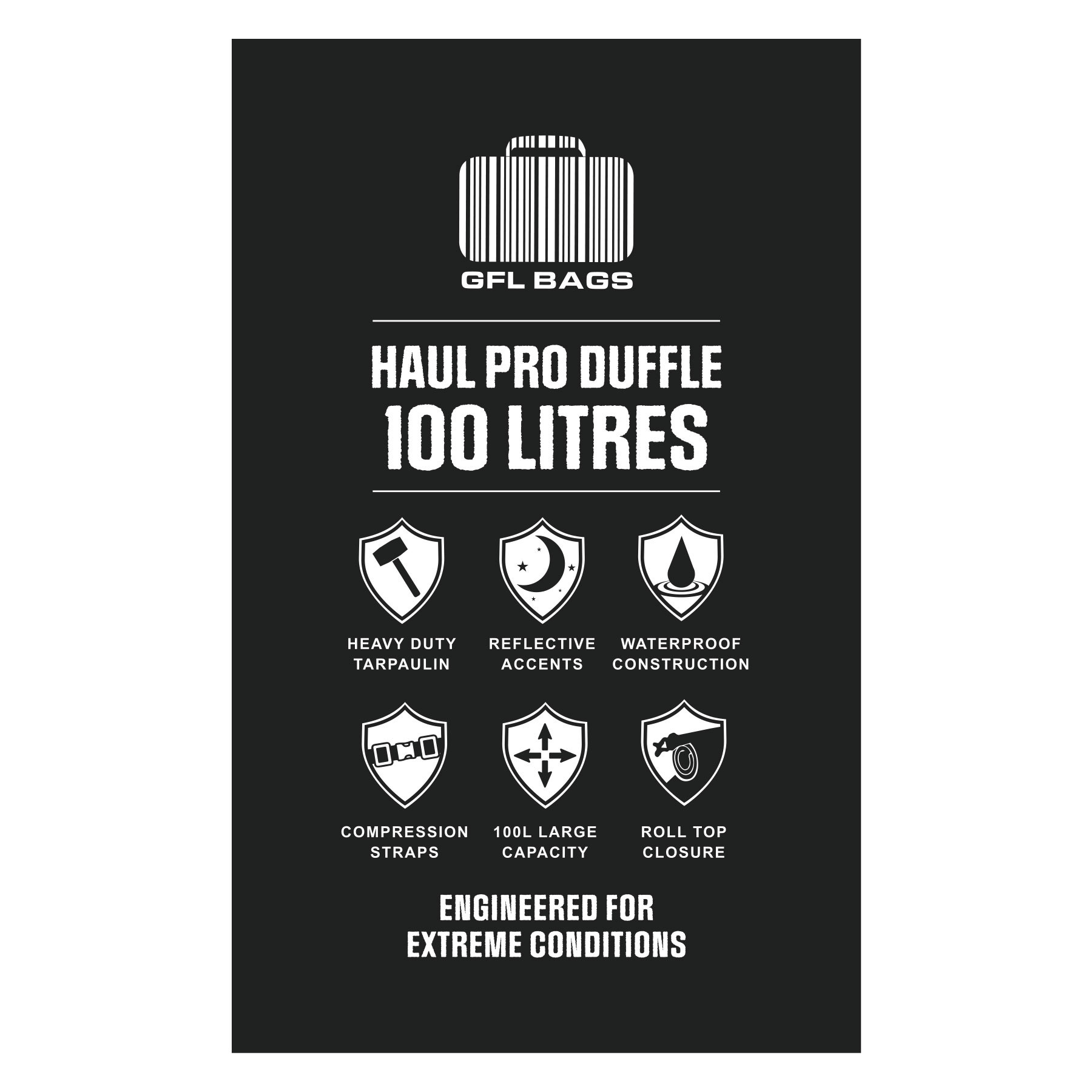 Haul Pro 100L Duffle - Image 20