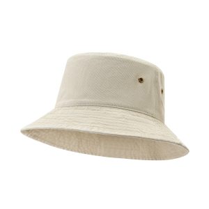 280GSM 100% Cotton Drill Washed Bucket Hat
