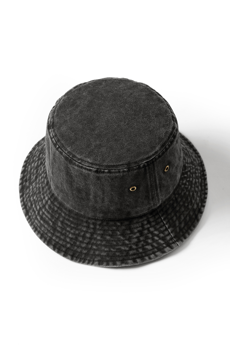 280GSM 100% Cotton Drill Washed Bucket Hat - Image 11