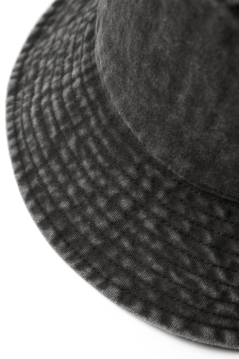 280GSM 100% Cotton Drill Washed Bucket Hat - Image 8