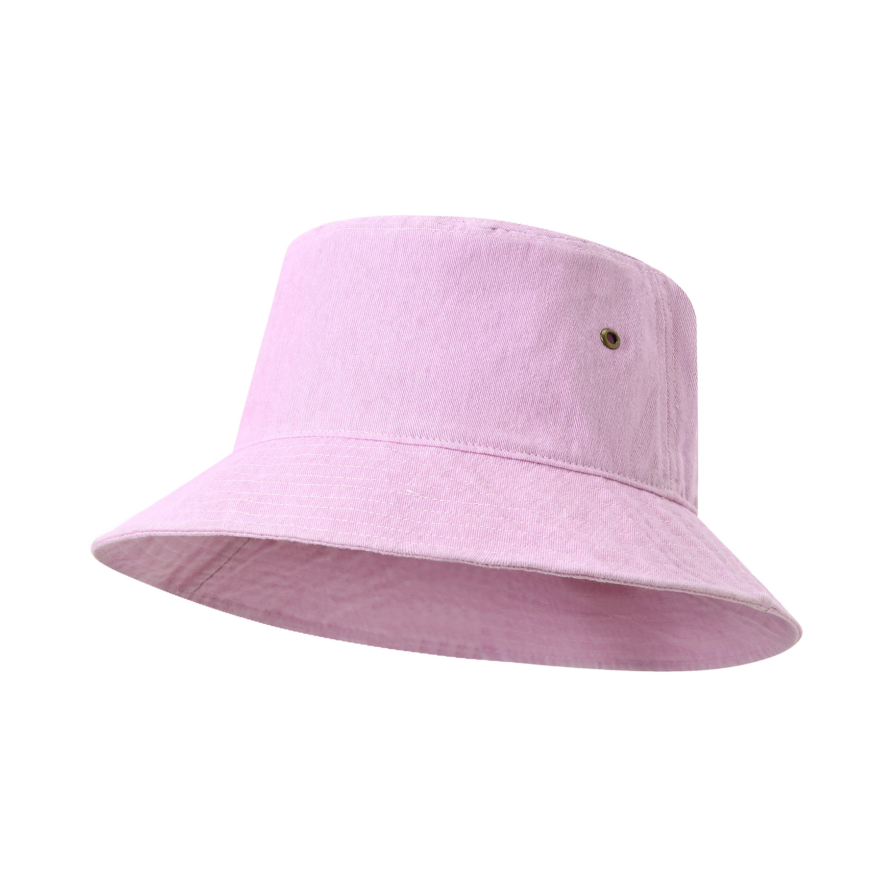 280GSM 100% Cotton Drill Washed Bucket Hat - Image 3