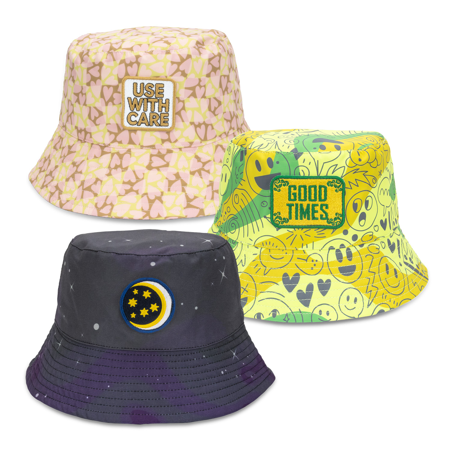 Sonny Custom Bucket Hat with Embroidery Patch - Image 7