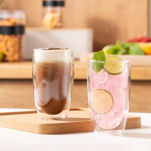 Bodum Pavina Double Wall Glasses Large - Set of 2