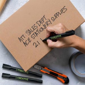 STAEDTLER Lumocolor Permanent Marker - Chisel Tip