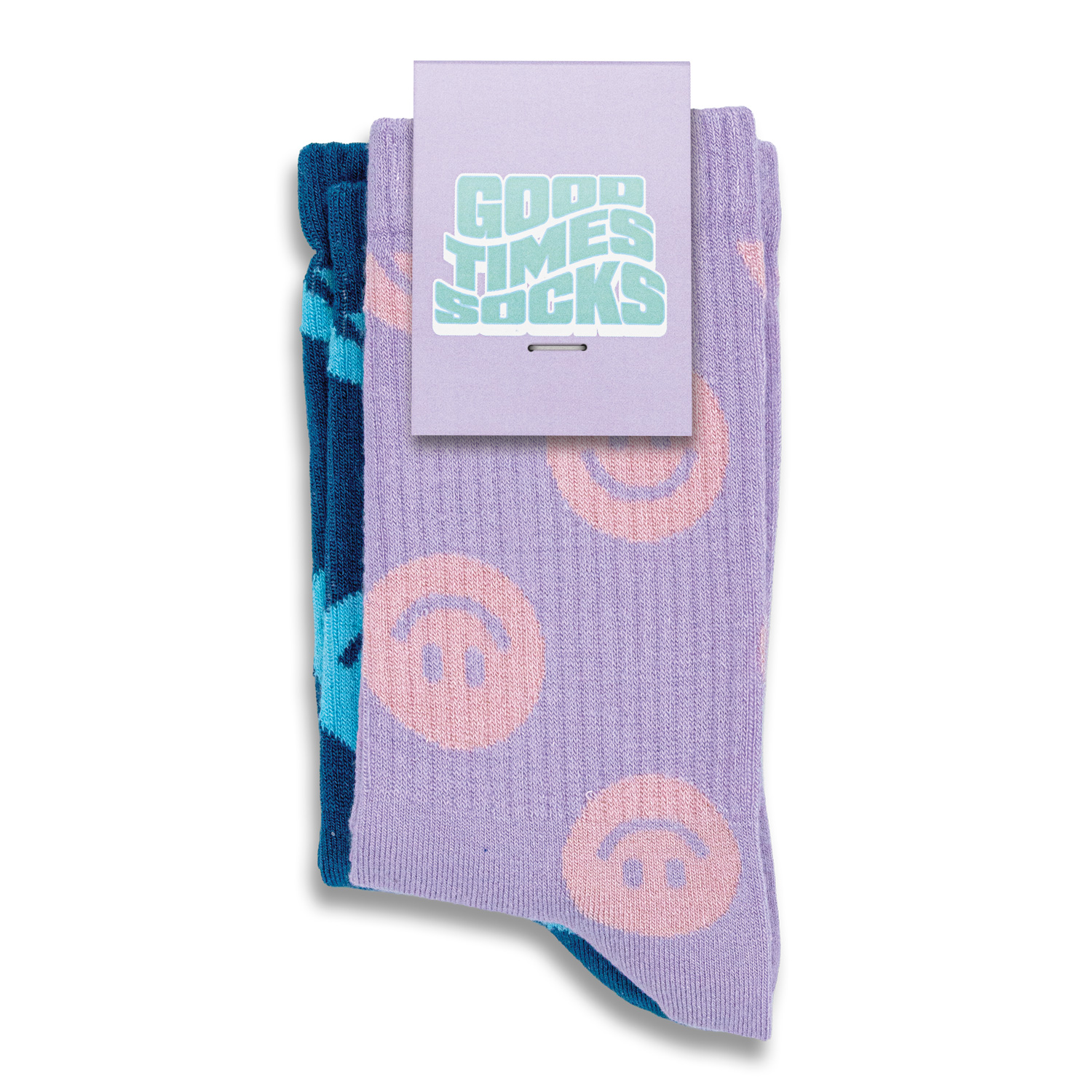 Pixel Knitted Bamboo Crew Socks - Set of 2 (Copy) - Image 4