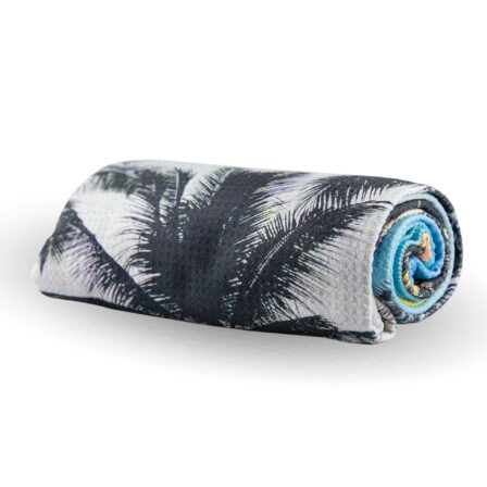 400G Waffle Fabric Sand Free Beach Towel - Image 3