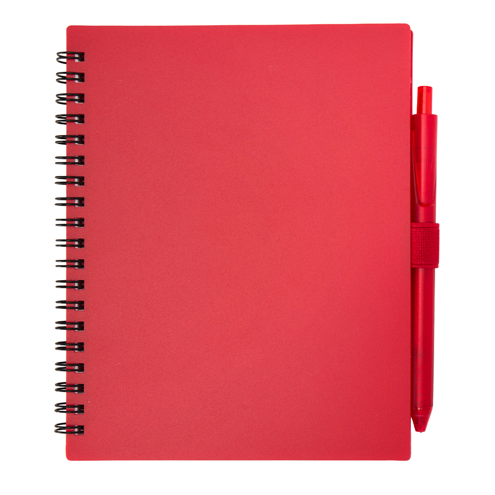 Niove Recycled PP JournalBook & Pen - Image 16