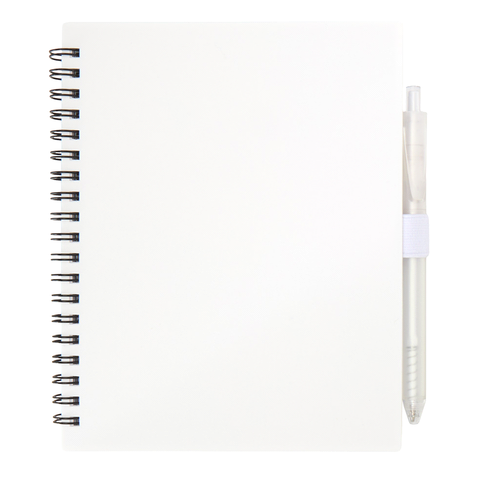 Niove Recycled PP JournalBook & Pen - Image 6