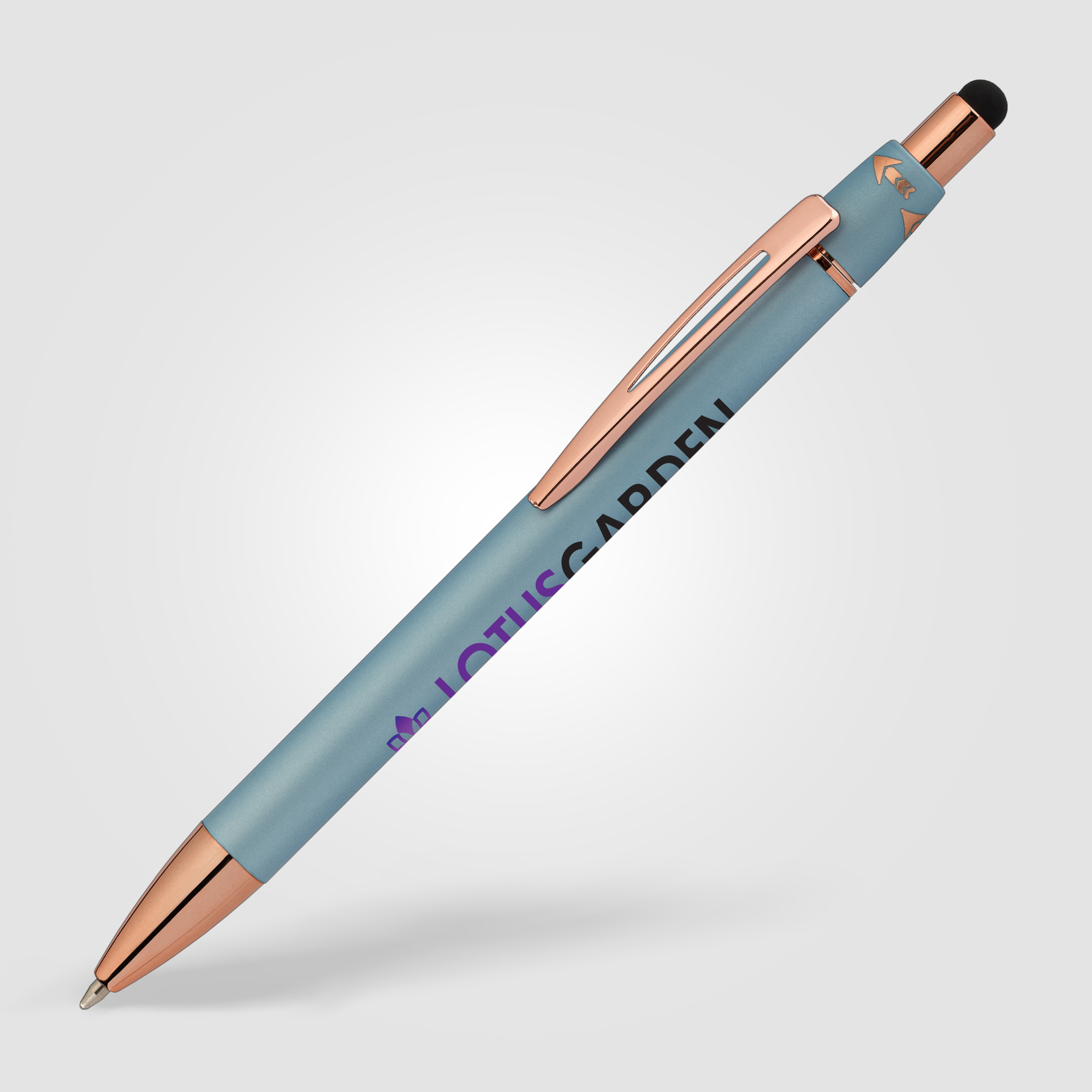 Orbit Spinner Metal Pen with Stylus - Image 6