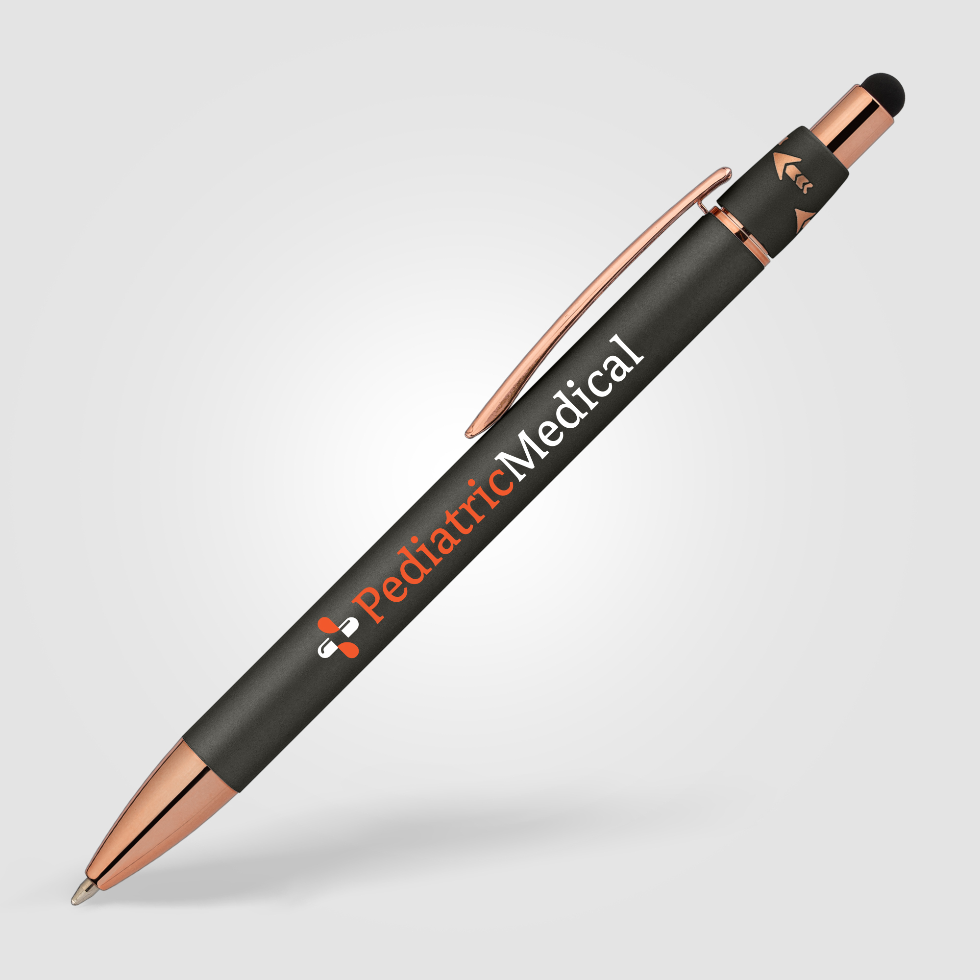 Orbit Spinner Metal Pen with Stylus - Image 4