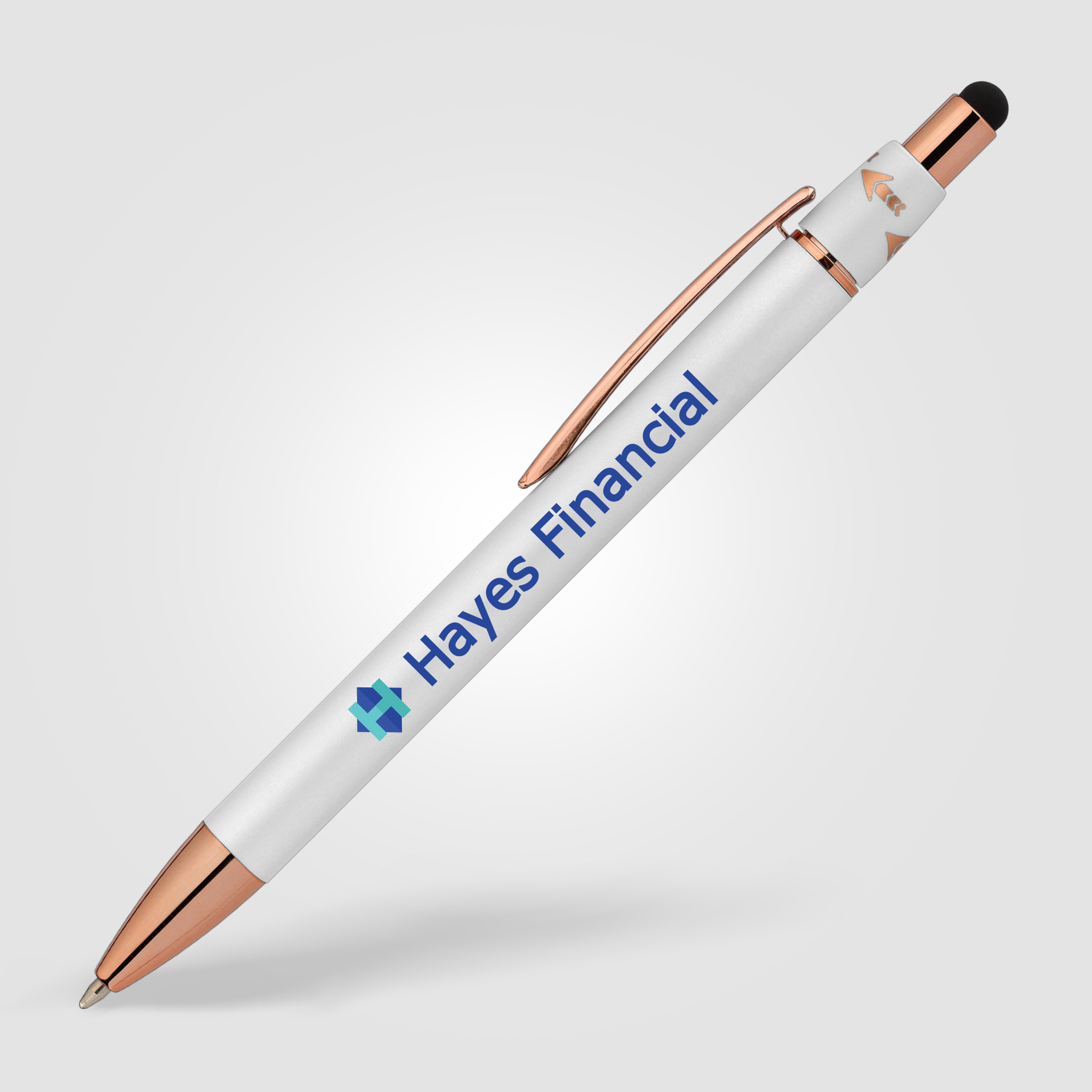 Orbit Spinner Metal Pen with Stylus - Image 3