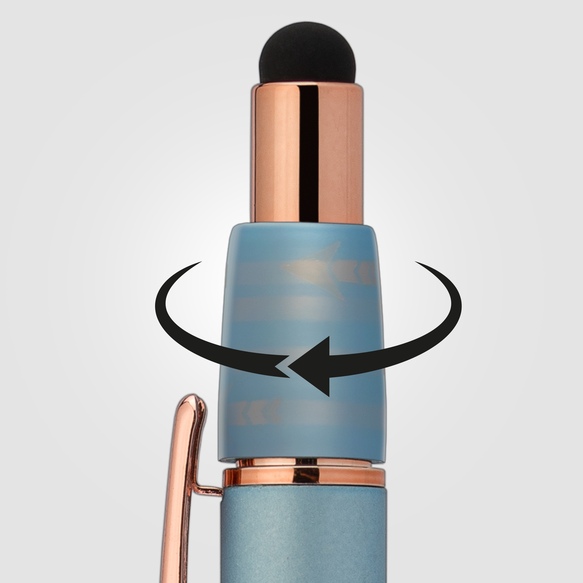 Orbit Spinner Metal Pen with Stylus - Image 7
