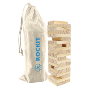 Small Wooden Towers Set