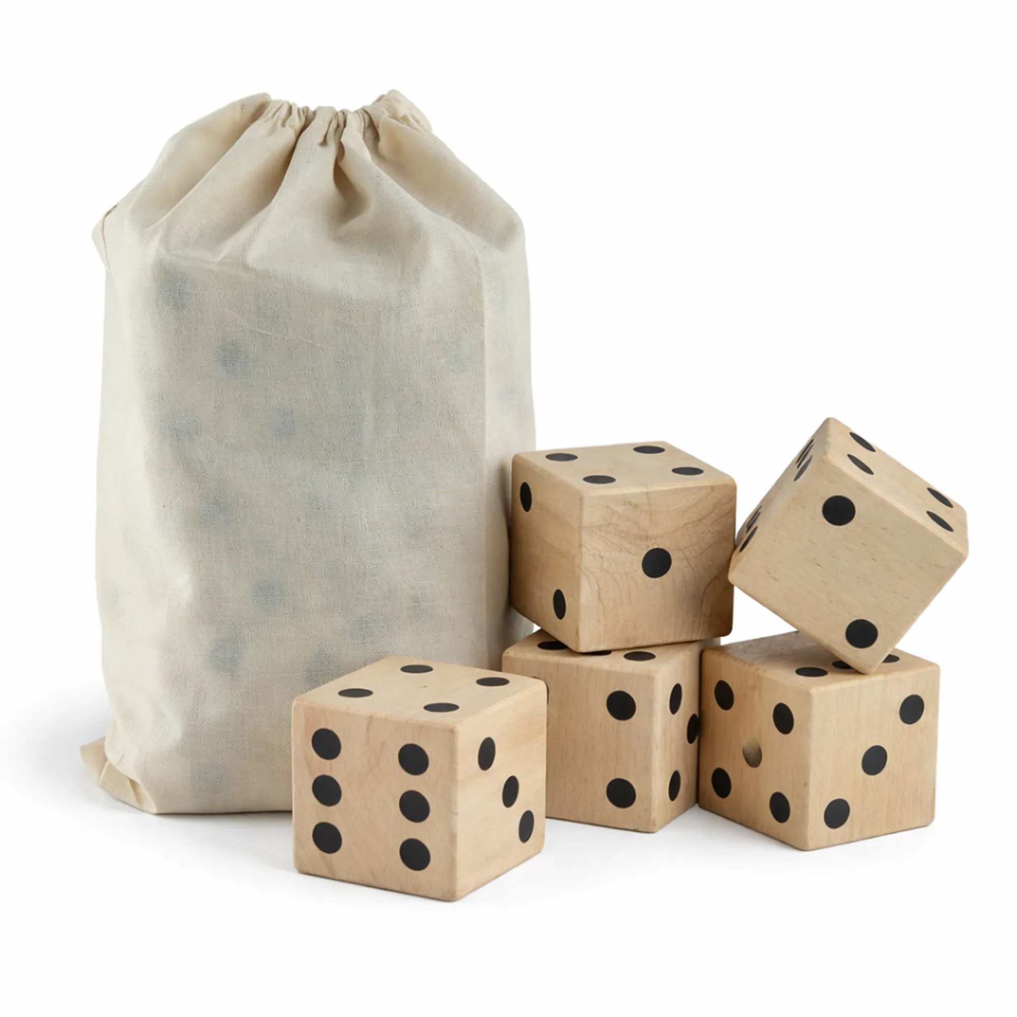 Wooden Yard Dice Set - Image 3