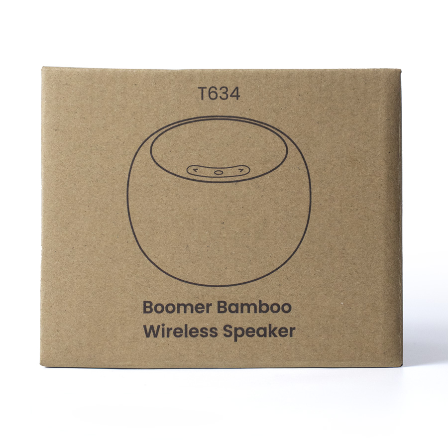 Boomer Bamboo Wireless Speaker - Image 3