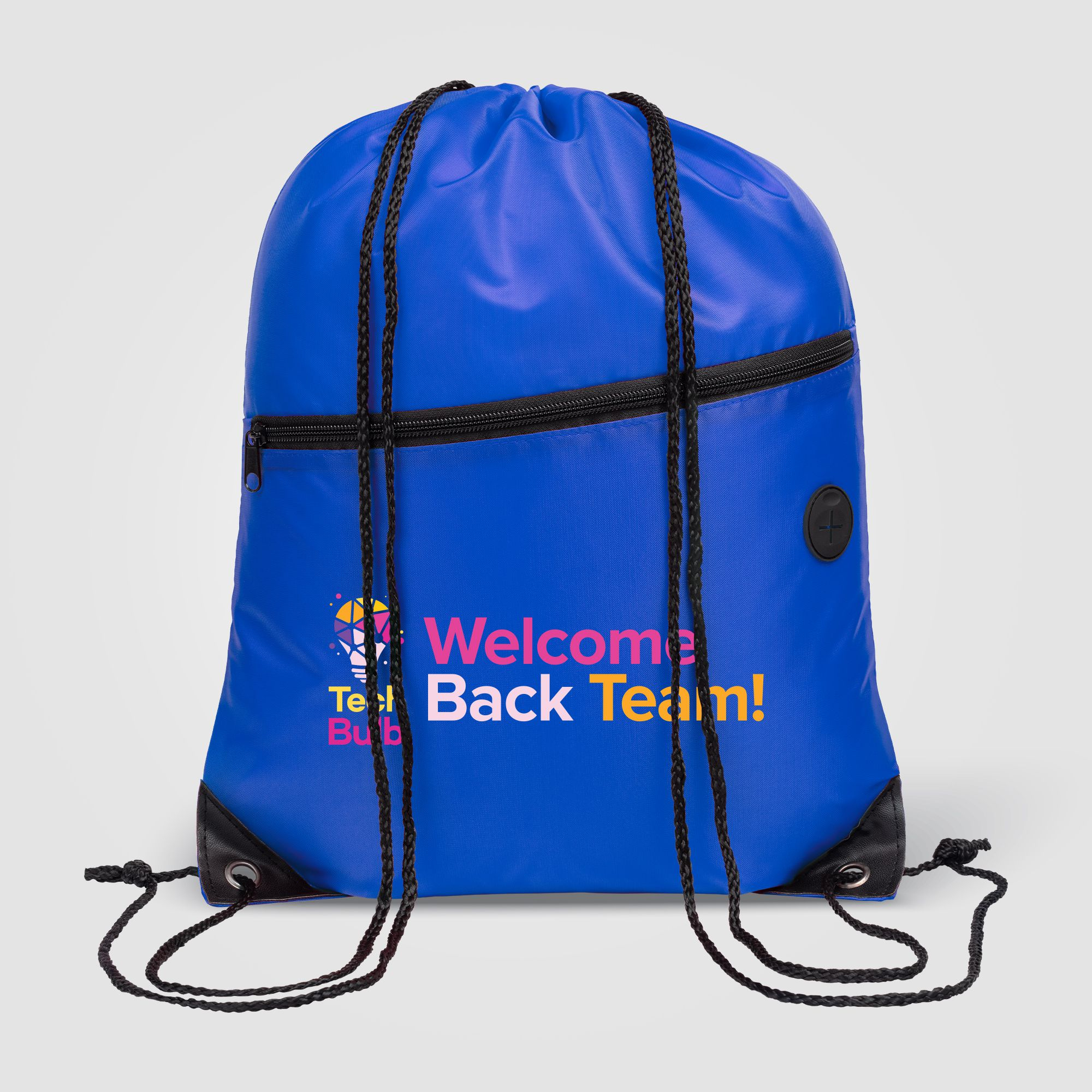 Daypack - Drawstring Backpack - 210D Polyester - Image 3