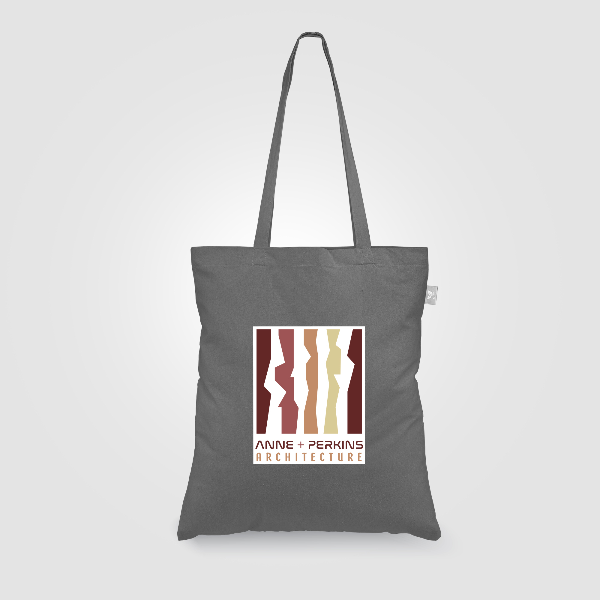 Geo - 5 oz. Recycled Cotton Canvas Tote Bag - Image 5